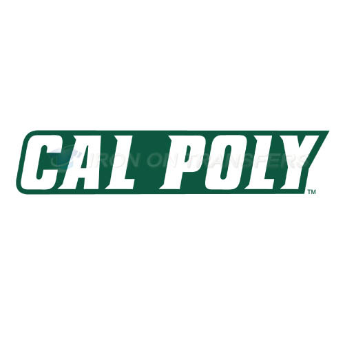 Cal Poly Mustangs logo T-shirts Iron On Transfers N4053